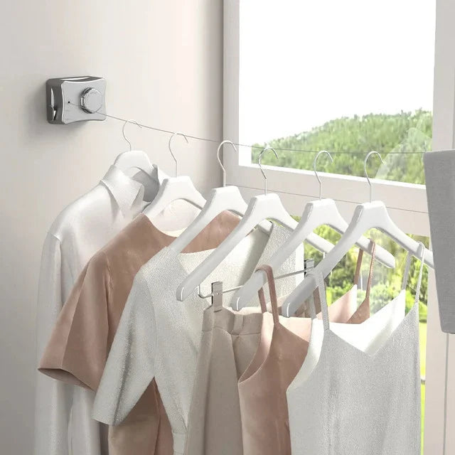 Wall Mounted Invisible Retractable Clothesline – ShieldStyle